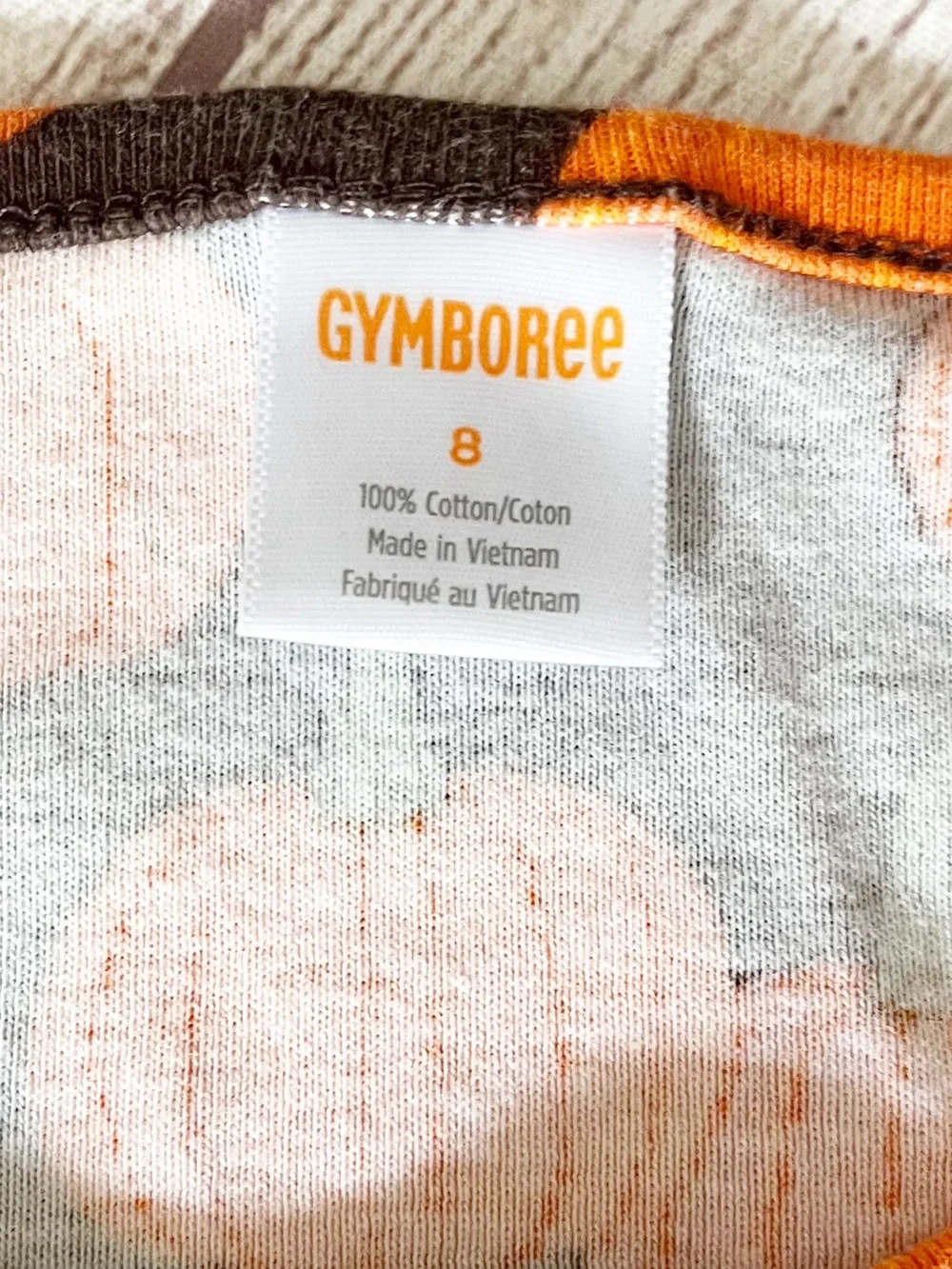 Gymboree orange brown